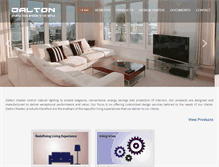 Tablet Screenshot of daltonmotors.com